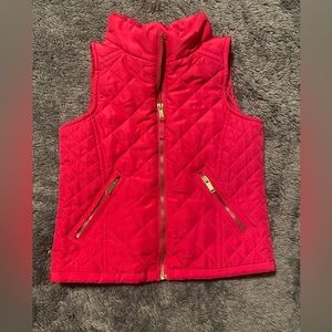 2T girls hot pink vest